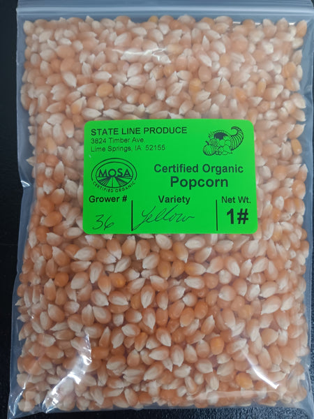 IFH Yellow Popcorn, 1 lb