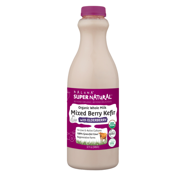 IFH Kefir, Mixed Berry, Kalona SuperNatural, 32oz