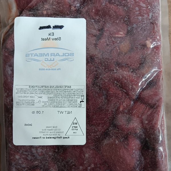 RCR Elk Stew meat, 1lb