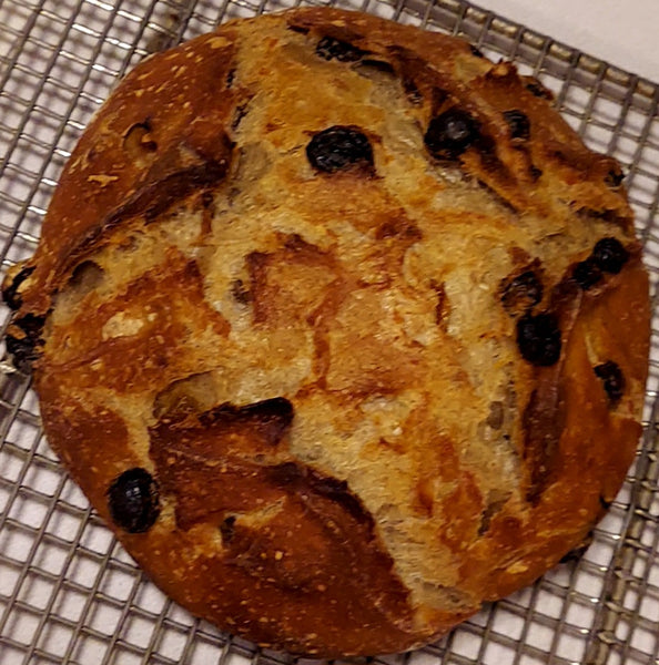 CEF Bread, Cinnamon-Raisin Sourdough