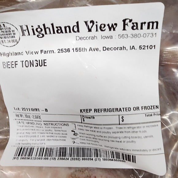 HVF Beef Tongue