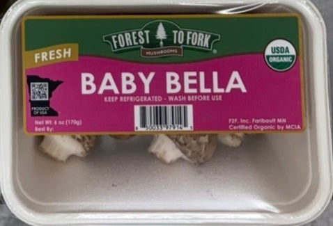 FTF - White Button Mushrooms, 5oz