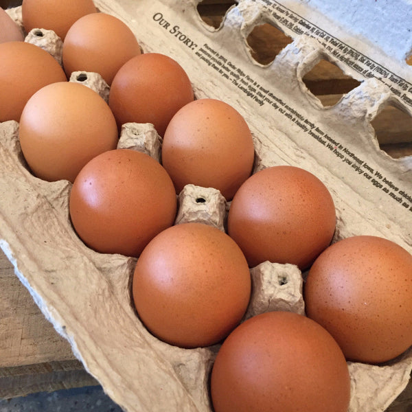 DPF Free Range Eggs, Large - Dozen