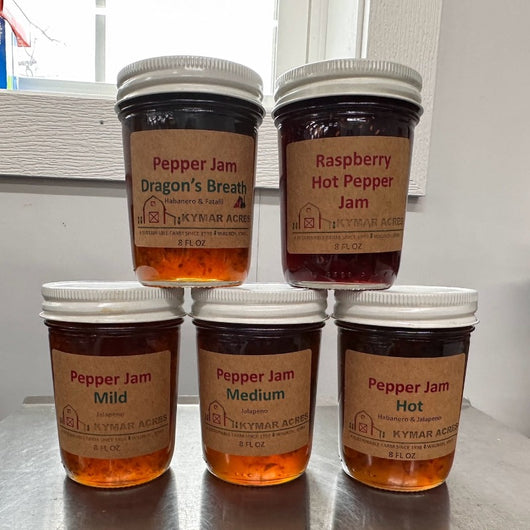 KMA Pepper Jam, 8oz, Various Flavors