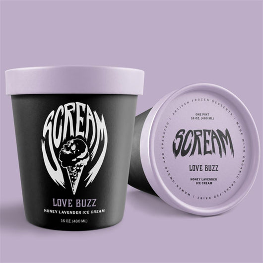 SCR - Ice Cream, Pint, Love Buzz (Honey Lavender)