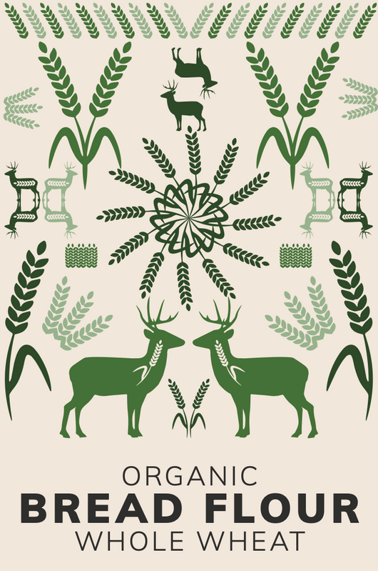 MLO Meadowlark Organic Flour, Whole Wheat Bread Flour, bulk