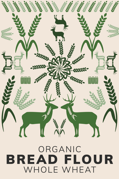 MLO Meadowlark Organic Flour, Whole Wheat Bread Flour, bulk