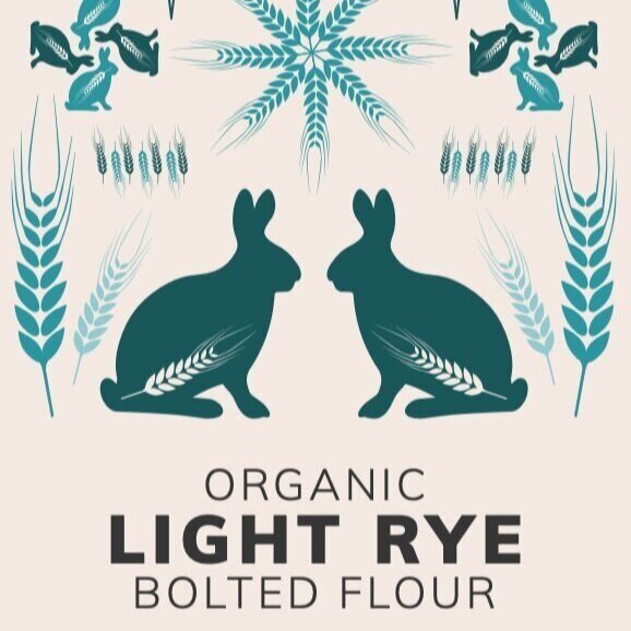 MLO Meadowlark Organic Flour, Bolted Rye Flour, Bulk