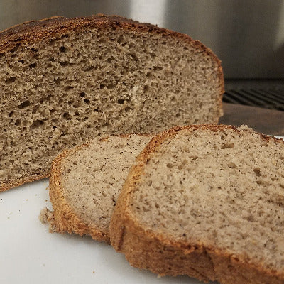 CEF Bread, Rustic Buckwheat Flour Bread