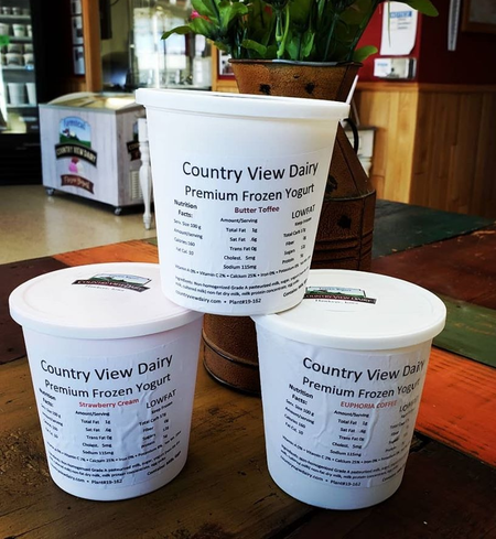 CVD Frozen Yogurt 20oz, various