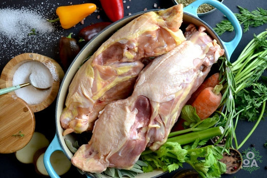 OOA Organic Chicken Backs, 2.5-3 lbs.