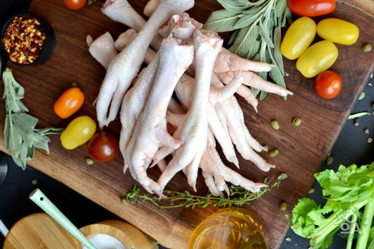 OOA Organic Chicken Feet, 1 lb.