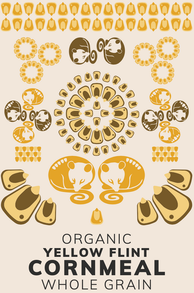 MLO Meadowlark Organic Flour, Yellow Cornmeal, 2lb bag