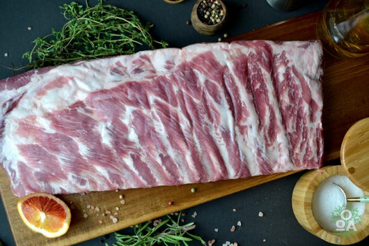 OOA Organic Spare Ribs, 1.8-2.2 lbs.