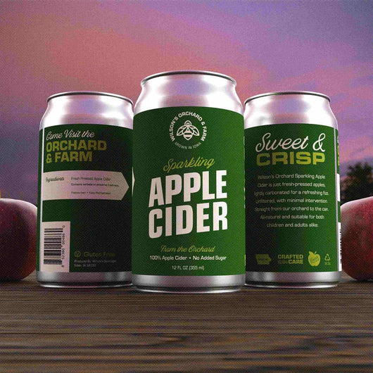 IFH - Sparkling Apple Cider, 12oz cans