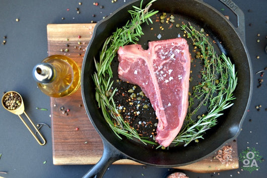 OOA Organic T-Bone Steak, 10-14 oz.