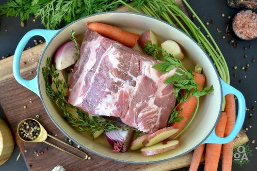 OOA Organic Pork Butt, 2.8-3.2 lbs.
