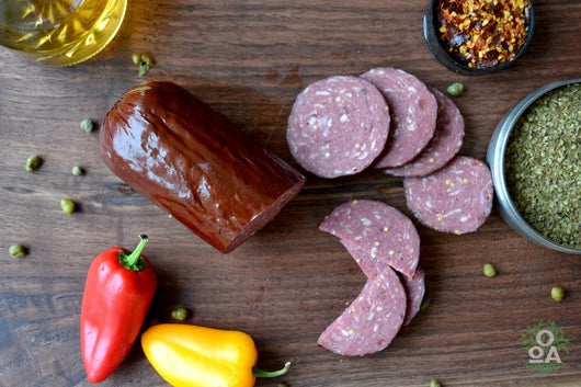 OOA Organic Beef Summer Sausage, 16 oz.